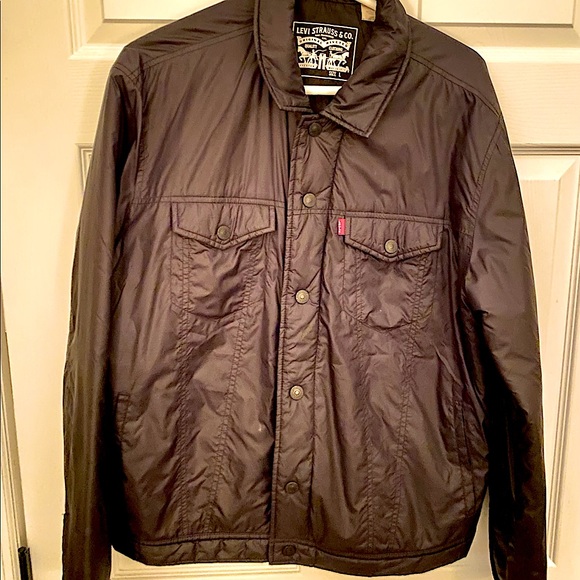 Levis Thermore Truckers Jacket Black 